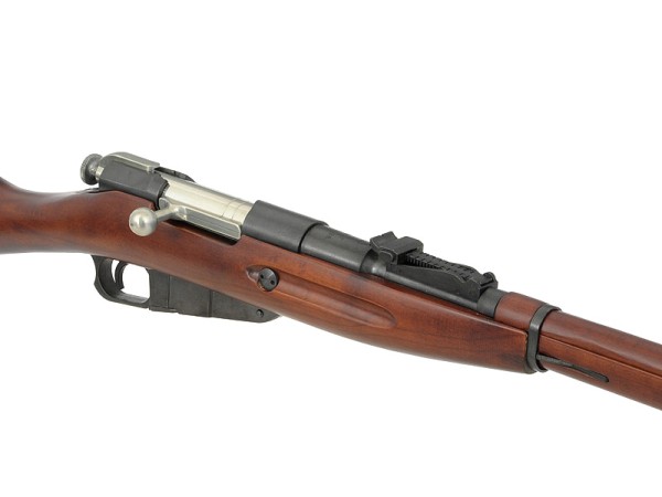 S&T Mosin-Nagant M1891/30 Bolt Action Spring Powered Rifle (Real Wood) 