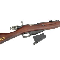 S&T Mosin-Nagant M1891/30 Bolt Action Spring Powered Rifle (Real Wood) 