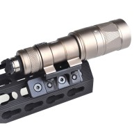 WADSN Key-Mod & M-LOK Mount for M Series Torch (Black / DE) 