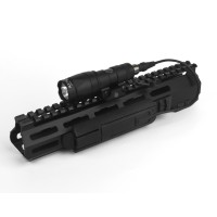 MP Rail Cover with Pressure Switch Groove for 20mm Rail System (Black / DE)  
