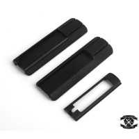 MP Rail Cover with Pressure Switch Groove for 20mm Rail System (Black / DE)  