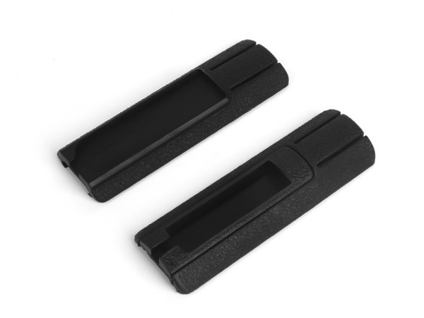 MP Rail Cover with Pressure Switch Groove for 20mm Rail System (Black / DE)  