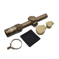 Evolution Gear LPVO FFP TANGO-6T Style 1-6x24 MilSpec Markings (Black / Burnt Bronze) 