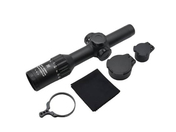 Evolution Gear LPVO FFP TANGO-6T Style 1-6x24 MilSpec Markings (Black / Burnt Bronze) 