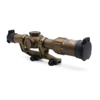 Evolution Gear LPVO FFP TANGO-6T Style 1-6x24 MilSpec Markings (Black / Burnt Bronze) 