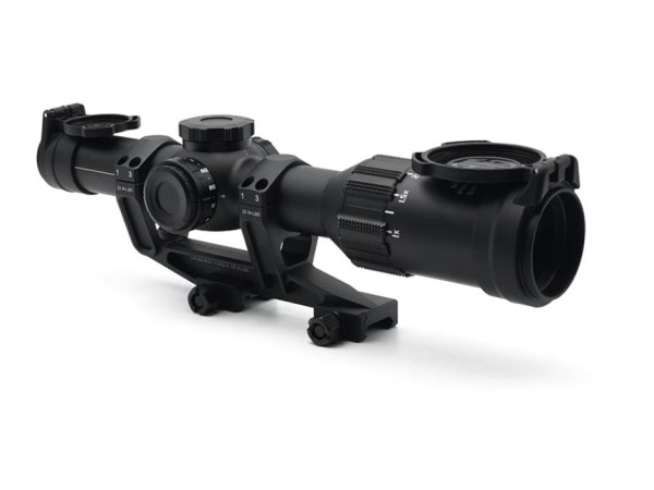 Evolution Gear LPVO FFP TANGO-6T Style 1-6x24 MilSpec Markings (Black / Burnt Bronze) 