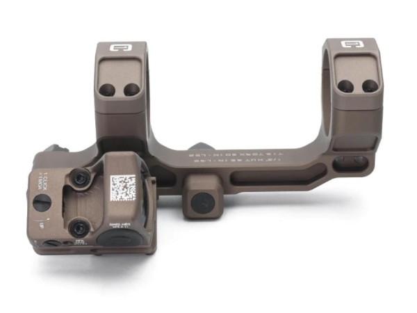 C1 Style Scope Mount for 34mm Tubes with T2/T1 / RMR Offset Mount 1.54" Tall (Black / DE)