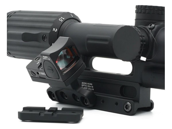 Acog Offset Fast COG Series Mount for ACOG / VCOG with T2/T1 / RMR Offset ...