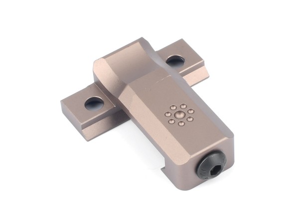 WADSN Arisaka Style Tactical Side Scout Mount for M Series Torch (Black / Dark Earth) 