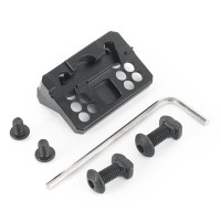WADSN Thorntail6 M-LOK & Key-Mod Offset Scout Mount (Black / DE) 