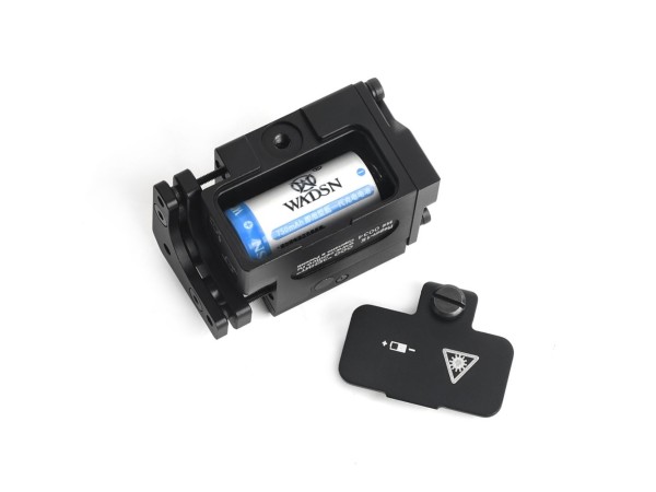 WADSN Aluminium P-1 IK Aiming Device with Red Laser WD06026 (Black) 