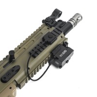 WADSN Aluminium P-1 IK Aiming Device with Red Laser WD06026 (Black) 