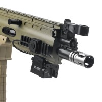 WADSN Aluminium P-1 IK Aiming Device with Red Laser WD06026 (Black) 