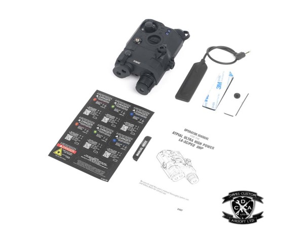WADSN LA-5C UHP PEQ-15 with IR Illuminator (Black / DE)