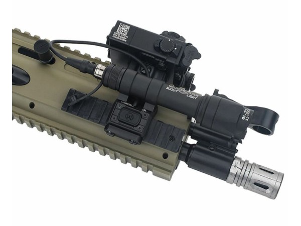 WADSN 20mm Mounted ML Button with SF Connector WD07016 (Black / DE)