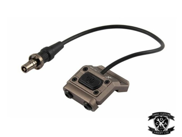 WADSN 20mm Mounted ML Button with SF Connector WD07016 (Black / DE)