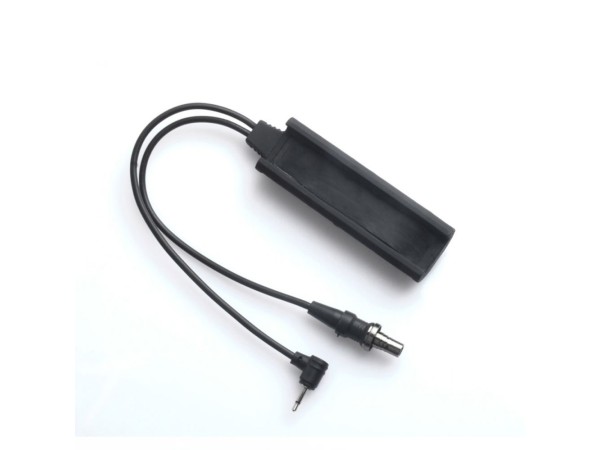 WADSN Remote Dual Switch with SF & 2.5mm Jack Connectors 20mm Rail Mounted (Black)