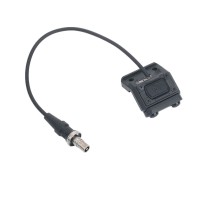 WADSN Fusion Style ModButton With Left or Right Wing Mount for Surefire Torches (Black / Dark Earth)