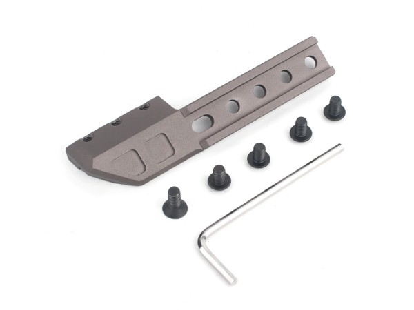 WADSN Fusion Style ModButton With Left or Right Wing Mount for Surefire Torches (Black / Dark Earth)