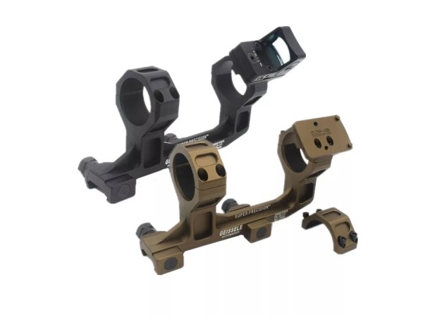 Holy Warrior Offset RMR Mount for Geiselle Style Offset Scope Mount (Black / Dark Earth) 