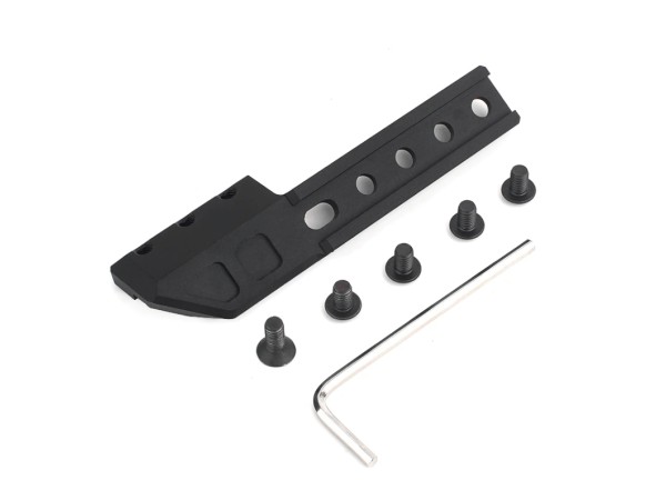 WADSN Fusion Style ModButton With Left or Right Wing Mount for Surefire Torches (Black / Dark Earth)