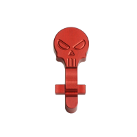 GATE Bolt-Catch 1A1 CNC (Matt Black, Black, Red, Silver) 