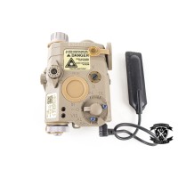 NUPROL PEQ-15 Red Laser, IR Laser & Torch (Black / Tan) 