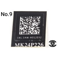 QR Code Weapon Stickers 