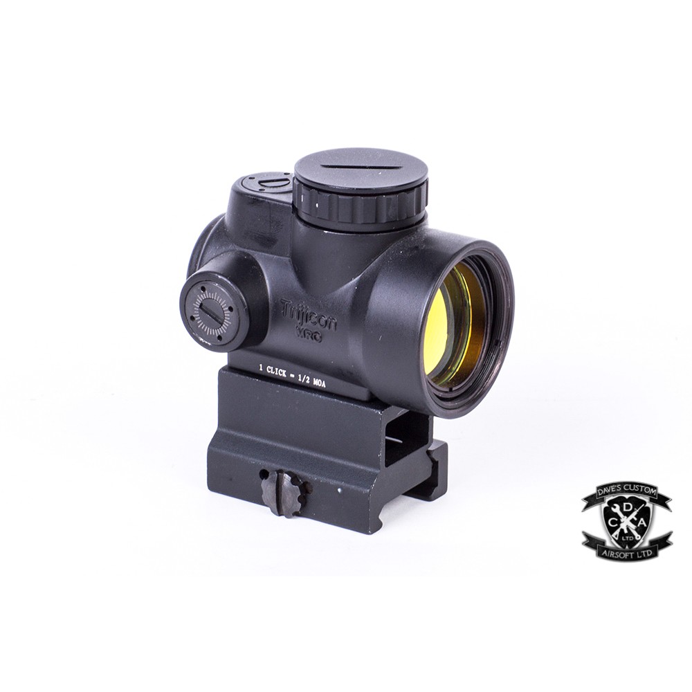QD Mount In Tan With RMR-Style-Red Dot & Side ON/OFF switch For Airsoft 