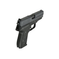 WE P228 Non-Railed Version Gas Blowback Pistol (Black)