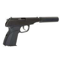 WE Makarov 654K Gas Blowback Pistol (Black) - Ex Display 