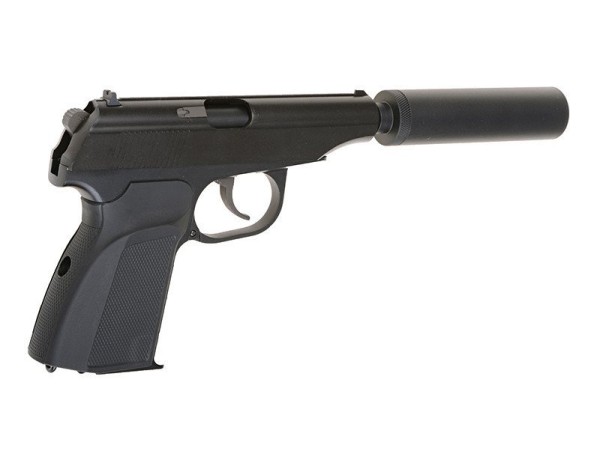 WE Makarov 654K Gas Blowback Pistol (Black) - Ex Display 