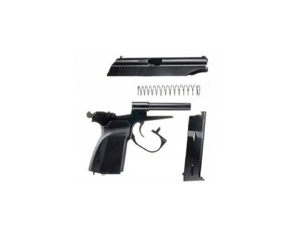WE Makarov 654K Gas Blowback Pistol (Black) - Ex Display 
