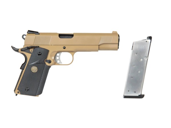 WE MEU Gas Blowback Railed (Tan)