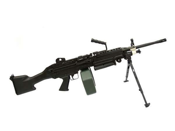 A&K M249 MKII LMG With Box Magazine (Black) 