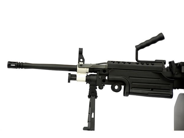 A&K M249 MKII LMG With Box Magazine (Black) 