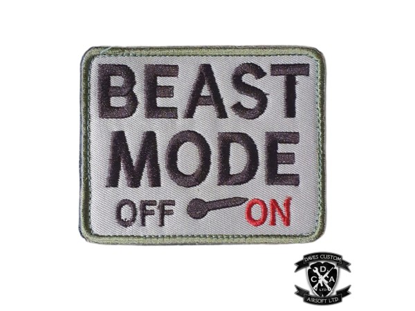 Beast Mode Subdued Patch 
