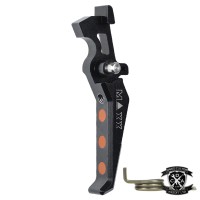 MAXX Model - CNC Aluminium Advanced Trigger (Style E) Blue / Titatium / Red / Black 