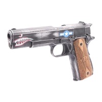 Cybergun Auto Ordnance 1911 Squadron Gas Blowback Pistol (Weathered)