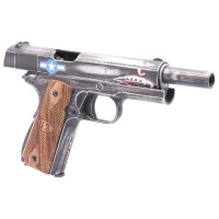 Cybergun Auto Ordnance 1911 Squadron Gas Blowback Pistol (Weathered)