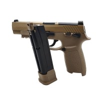AEG F17 Gas Blowback Pistol (Tan)