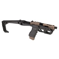 Secutor Corvus III Carbine Kit with Gladius MAGNA Co2 Blowback Pistol (Black & Tan)