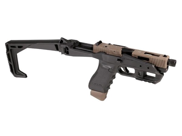 Secutor Corvus III Carbine Kit with Gladius MAGNA Co2 Blowback Pistol (Black & Tan)