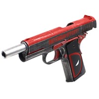 Armorer Works Custom "Molon Labe DP Customl" 1911 Gas Blowback Pistol (Full Metal - AW-NE2201)