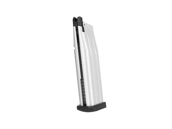 WE Hi-Capa 5.1 & 4.3 Gas Magazine (28 Rounds) (Silver)