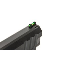 Armorer Works Custom Black Ace Hi-Capa GBBP with Reflex Sight AW-HX2602 (Black) 