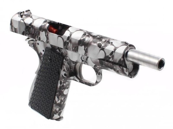 Armorer Works Custom 1911 AW-AW-NE2101 (Hydro Dipped Skull Design) 