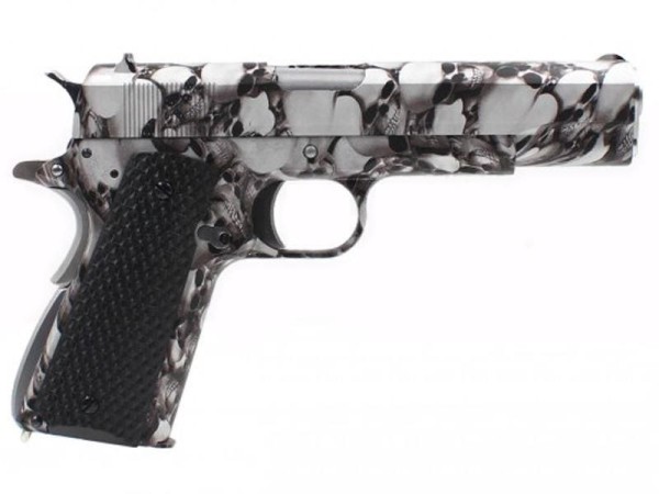 Armorer Works Custom 1911 AW-AW-NE2101 (Hydro Dipped Skull Design) 