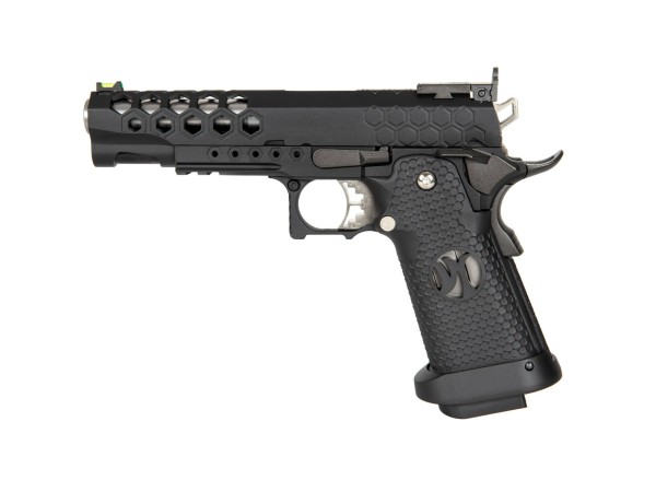 Armorer Works Custom Hex Cut GBBP AW-HX2502 (Black) 
