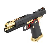 Armorer Works Hi-Capa GBBP Full / Semi Auto AW-HX2032 (Black & Gold) 